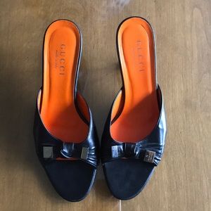 Gucci mules, EUC VINTAGE